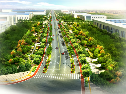 汉中航空智慧新城时代大道、横六路、文川西路三路建设项目